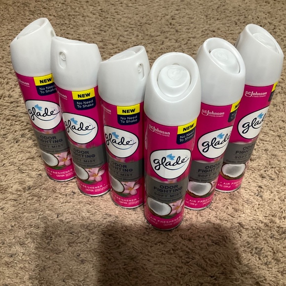 4-Glade Odor Fighting Soft Mist Air Freshener Room Spray - Picture 4 of 15